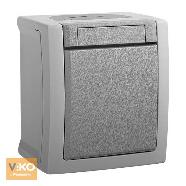 Выключатель одноклавишный накладнойIP54 Viko Pacific 90591001
Выключатель одноклавишный накладнойIP54 Viko Pacific 90591001