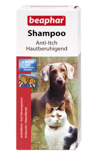 Beaphar Shampoo Anti-Itch шампунь от зуда и раздражений для кошек и собак 200мл (15292)
Beaphar Shampoo Anti-Itch шампунь от зуда и раздражений для кошек и собак 200мл (15292)