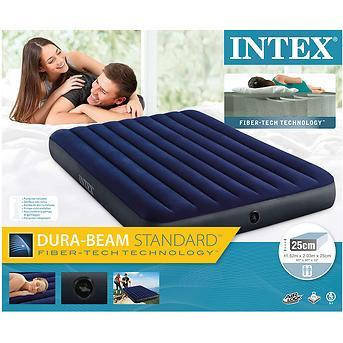 Надувной матрас Intex 64759, 152 х 203 х 25 см. Двухместный 
Надувной матрас Intex 64759, 152 х 203 х 25 см. Двухместный