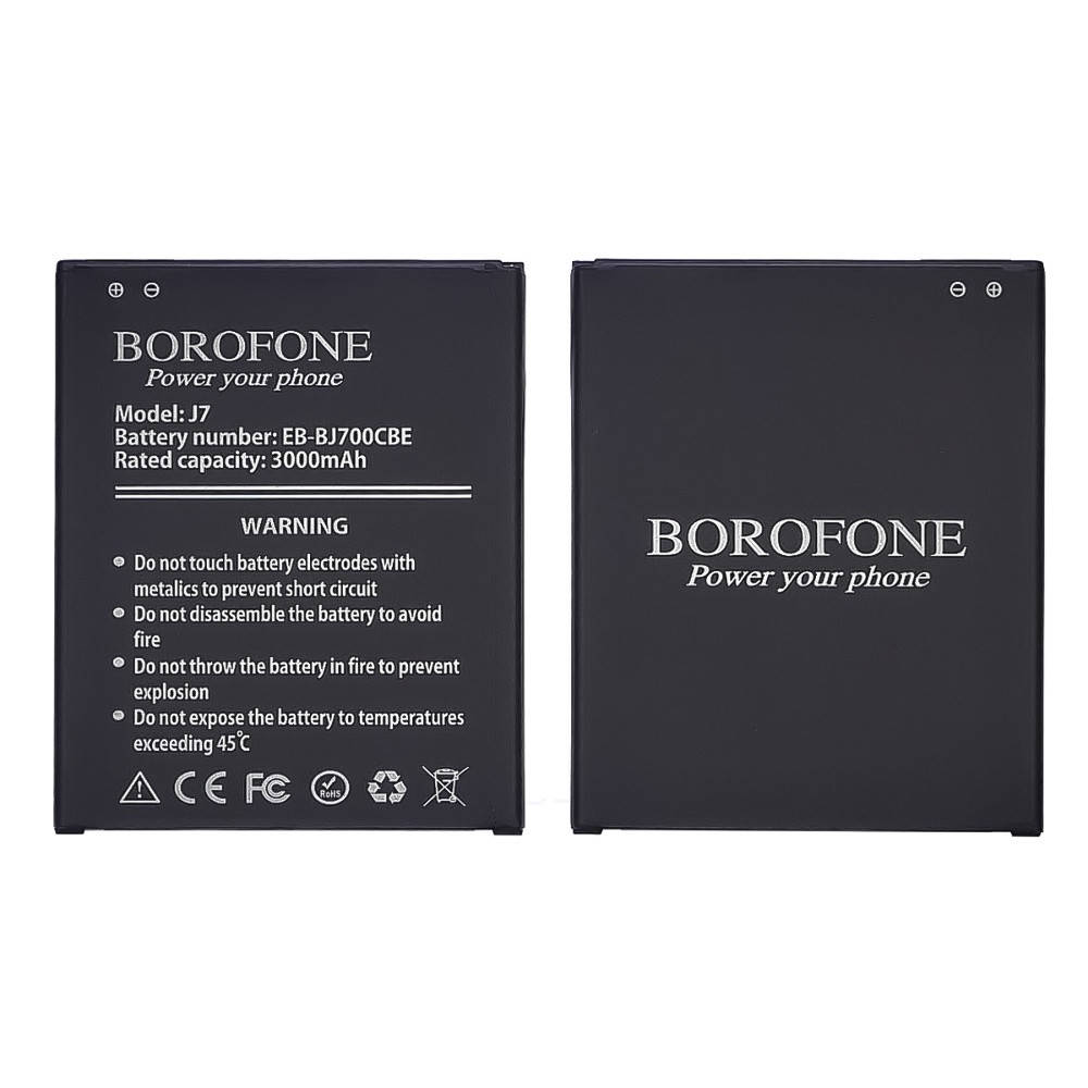 Аккумулятор (батарея) Borofone EB-BJ700CBE/ EB-BJ7 для Samsung J400/ J400F/ J700/ J700H/ J700F/ J701/ J7
Аккумулятор (батарея) Borofone EB-BJ700CBE/ EB-BJ7 для Samsung J400/ J400F/ J700/ J700H/ J700F/ J701/ J7