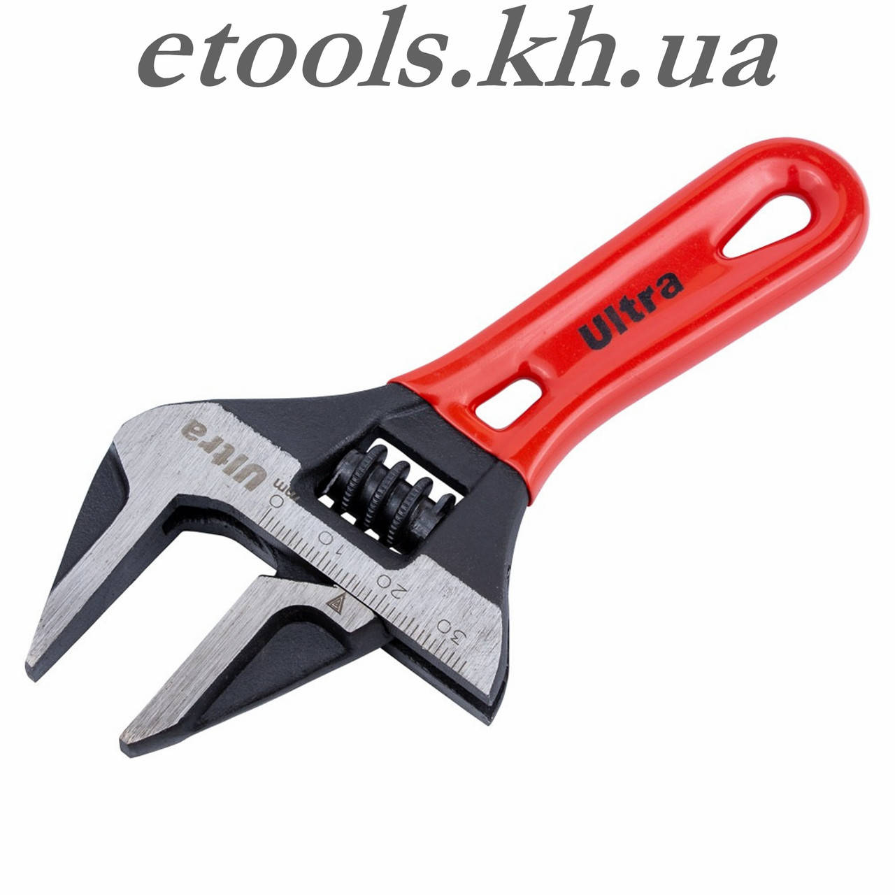 Ключ разводной с тонкими губками укороченный 140мм, 0-34мм CrV Ultra 4100222 
Ключ разводной с тонкими губками укороченный 140мм, 0-34мм CrV Ultra 4100222