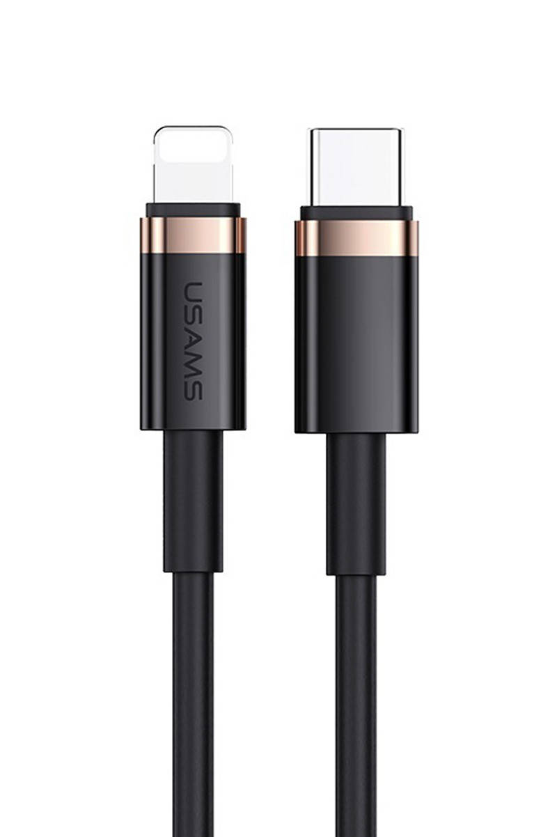 Кабель для зарядки телефона/ смартфона Usams US-SJ484U63 Type-C - Lightning 20 Вт 1.2 м (SJ484USB01)
Кабель для зарядки телефона/ смартфона Usams US-SJ484U63 Type-C - Lightning 20 Вт 1.2 м (SJ484USB01)