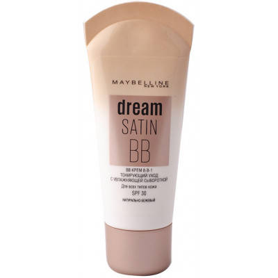 BB-крем Maybelline New York Dream Satin BB 8-in-1 Натурально-бежевый 30 мл (3600530792207)
BB-крем Maybelline New York Dream Satin BB 8-in-1 Натурально-бежевый 30 мл (3600530792207)