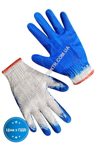 Перчатки хлопчатые белые с красным / синим латексными покрытием (вампирки)
Перчатки хлопчатые белые с красным / синим латексными покрытием (вампирки)