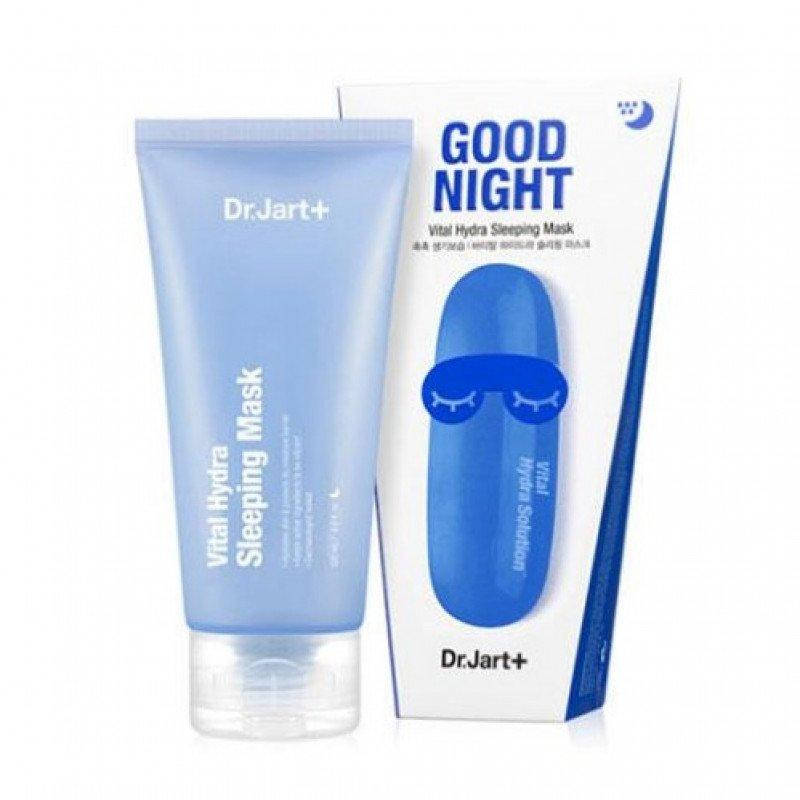 Увлажняющая ночная маска Dr.Jart+ Good Night Dermask Water Jet Vital Hydra Sleeping Mask
Увлажняющая ночная маска Dr.Jart+ Good Night Dermask Water Jet Vital Hydra Sleeping Mask