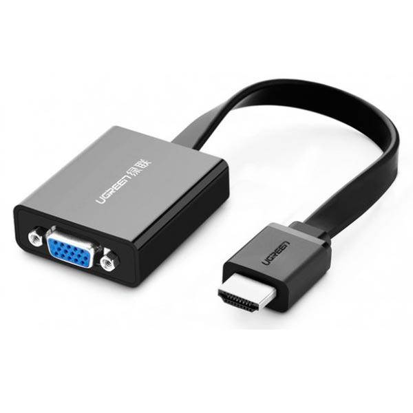 Кабель переходник Ugreen HDMI TO VGA + аудио выход + дополнительное питание для PS4 (Черкассы), Черный
Кабель переходник Ugreen HDMI TO VGA + аудио выход + дополнительное питание для PS4 (Черкассы), Черный