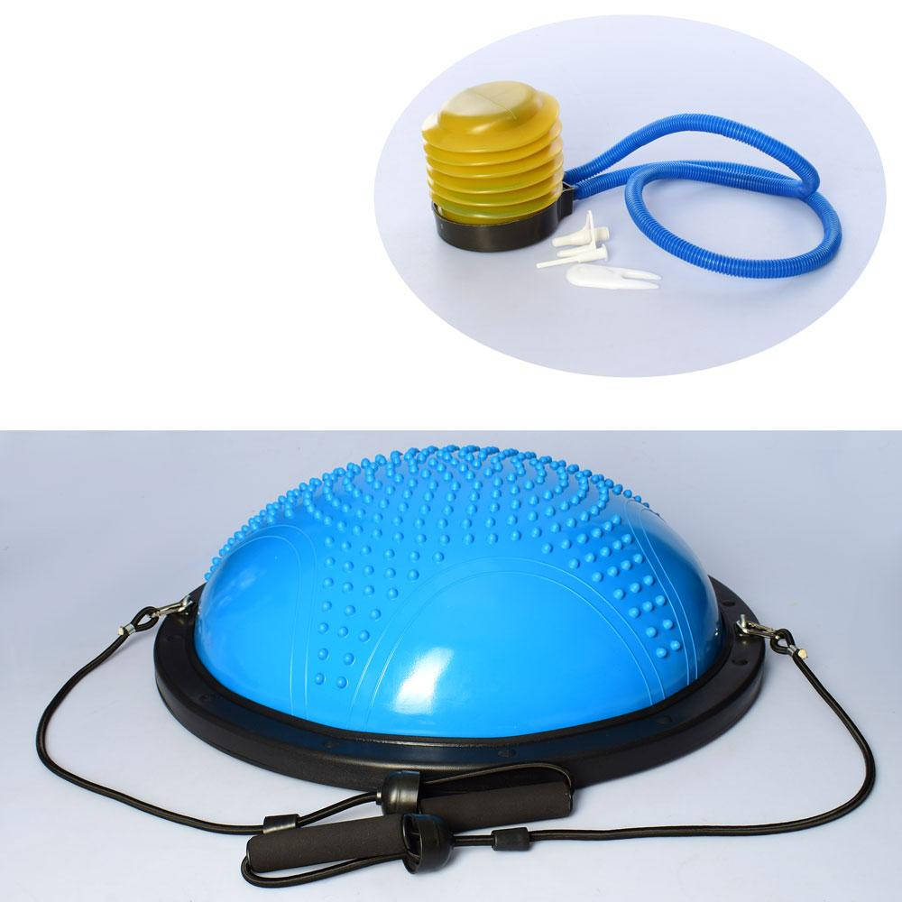 Балансировочная платформа Босу для фитнеса и гимнастики BOSU OSPORT (диаметр 60 см) MS 2609-6, Синий
Балансировочная платформа Босу для фитнеса и гимнастики BOSU OSPORT (диаметр 60 см) MS 2609-6, Синий