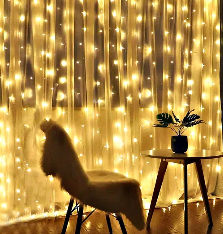 Новогодняя светодиодная гирлянда Штора Decoration Lights 156 LED 2м*2м Теплый белый (KG-4155)
Новогодняя светодиодная гирлянда Штора Decoration Lights 156 LED 2м*2м Теплый белый (KG-4155)