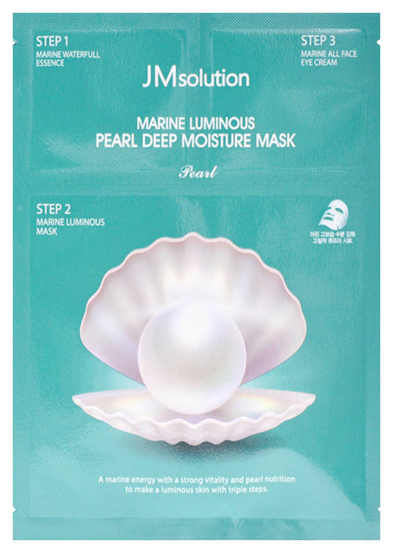 Трёхшаговый увлажняющий набор с жемчугом JMsolution Marine Luminous Pearl Deep Moisture Mask, 30мл
Трёхшаговый увлажняющий набор с жемчугом JMsolution Marine Luminous Pearl Deep Moisture Mask, 30мл