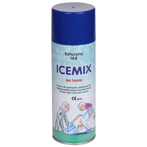 Замораживающий спрей Ice Mix 400ml, спортивная заморозка от травм и ушибов, пр-во Польша
Замораживающий спрей Ice Mix 400ml, спортивная заморозка от травм и ушибов, пр-во Польша