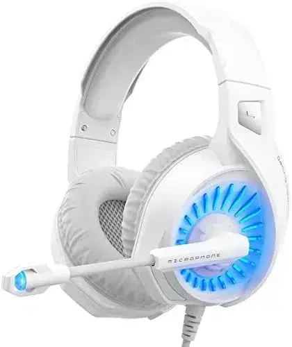 Игровая гарнитура ZIUMIER Z20 White игровые наушники с подсветкой , объемный звук Bass, Белый
Игровая гарнитура ZIUMIER Z20 White игровые наушники с подсветкой , объемный звук Bass, Белый