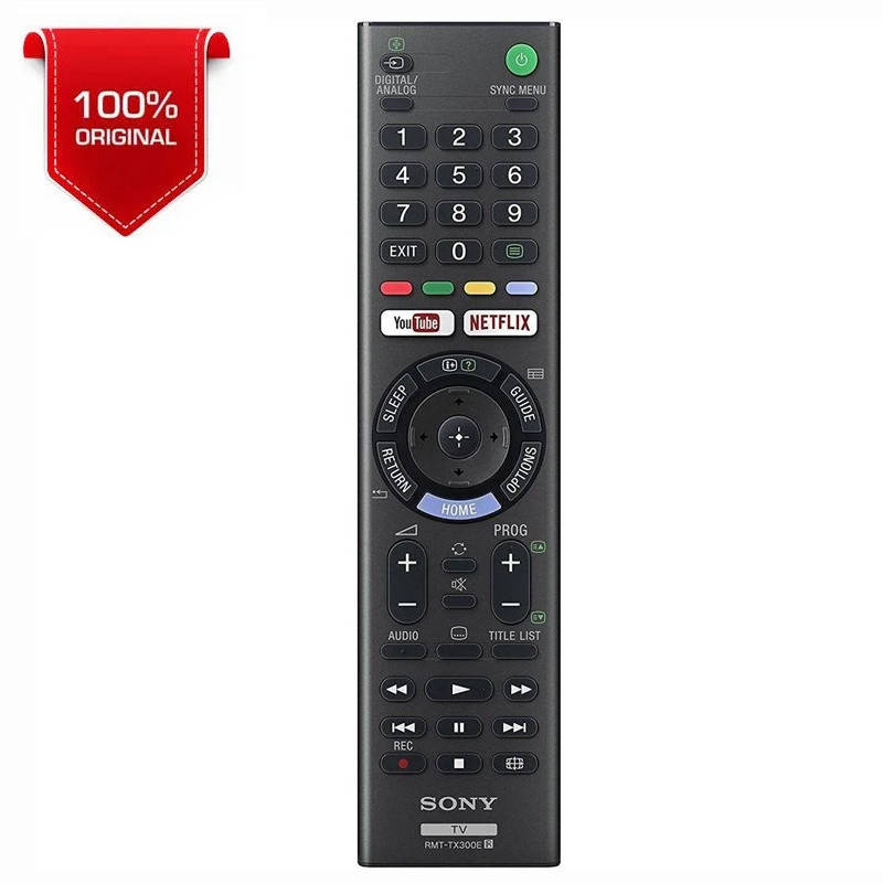 Универсальный Пульт для телевизора Sony RMT-TX300E Original , кнопка быстрого доступа : Youtube ; Netflix, Черный
Универсальный Пульт для телевизора Sony RMT-TX300E Original , кнопка быстрого доступа : Youtube ; Netflix, Черный