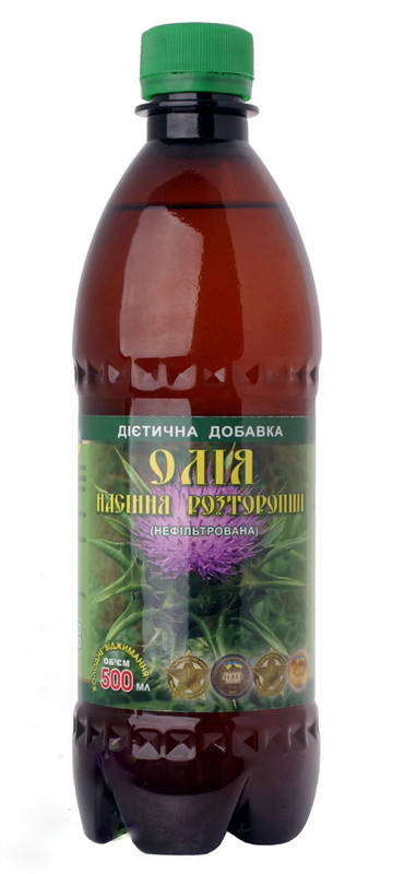 Масло из семян Расторопши 500 мл- при острых и хронических заболеваниях печени и желчного(Мирослав,Украина)
Масло из семян Расторопши 500 мл- при острых и хронических заболеваниях печени и желчного(Мирослав,Украина)