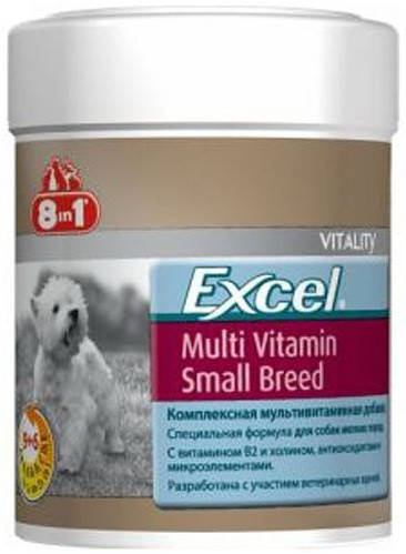 8in1 EXCEL MULTIVITAMIN SMALL BREED
8in1 EXCEL MULTIVITAMIN SMALL BREED