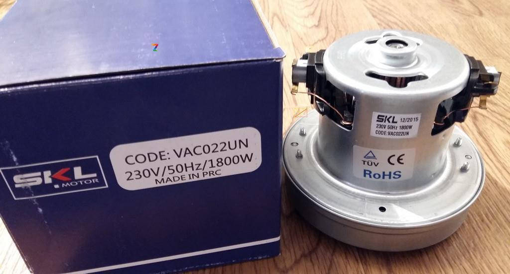 Электромотор универсальный для пылесосов - модель VAC022UN / 1800W / 230V SKL, Италия (Гонконг)
Электромотор универсальный для пылесосов - модель VAC022UN / 1800W / 230V SKL, Италия (Гонконг)
