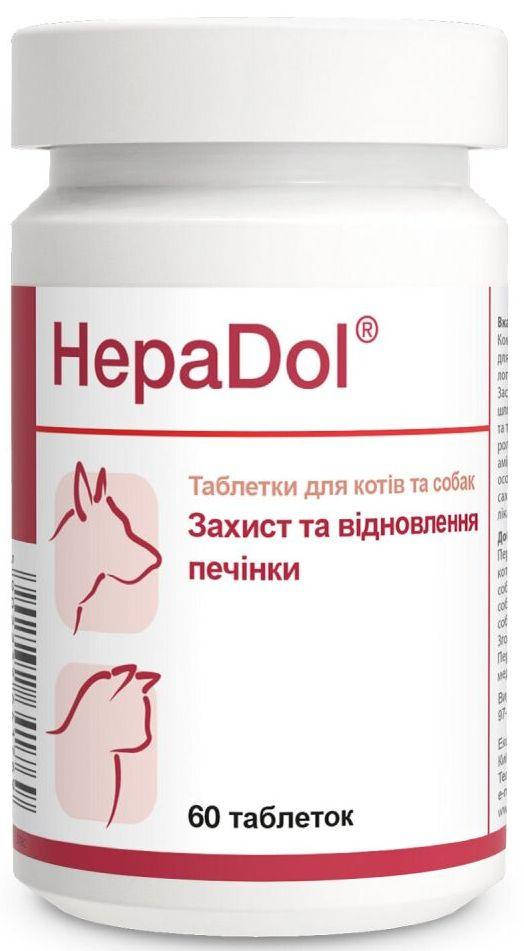 Гепадол Долфос комбинированный аминокислотный гепатопротектор для собак и кошек, 60 таблеток
Гепадол Долфос комбинированный аминокислотный гепатопротектор для собак и кошек, 60 таблеток