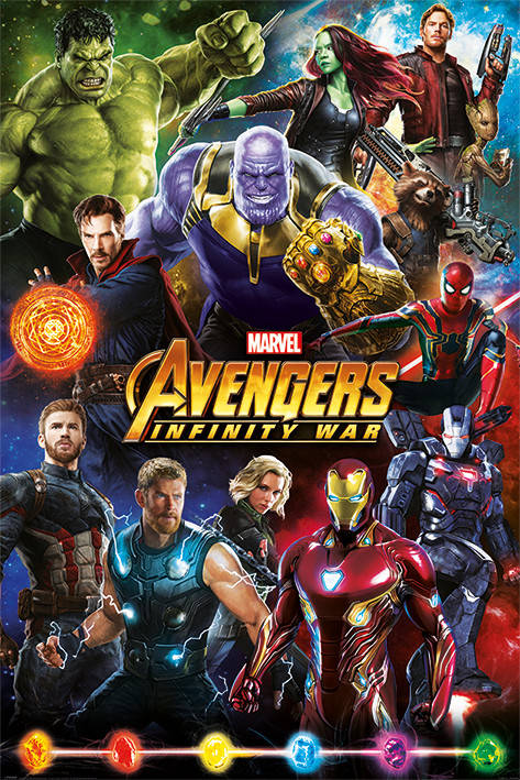Постер плакат "Мстители: Война Бесконечности (Персонажи) / Avengers: Infinity War (Characters)" (ps-00755)
Постер плакат "Мстители: Война Бесконечности (Персонажи) / Avengers: Infinity War (Characters)" (ps-00755)