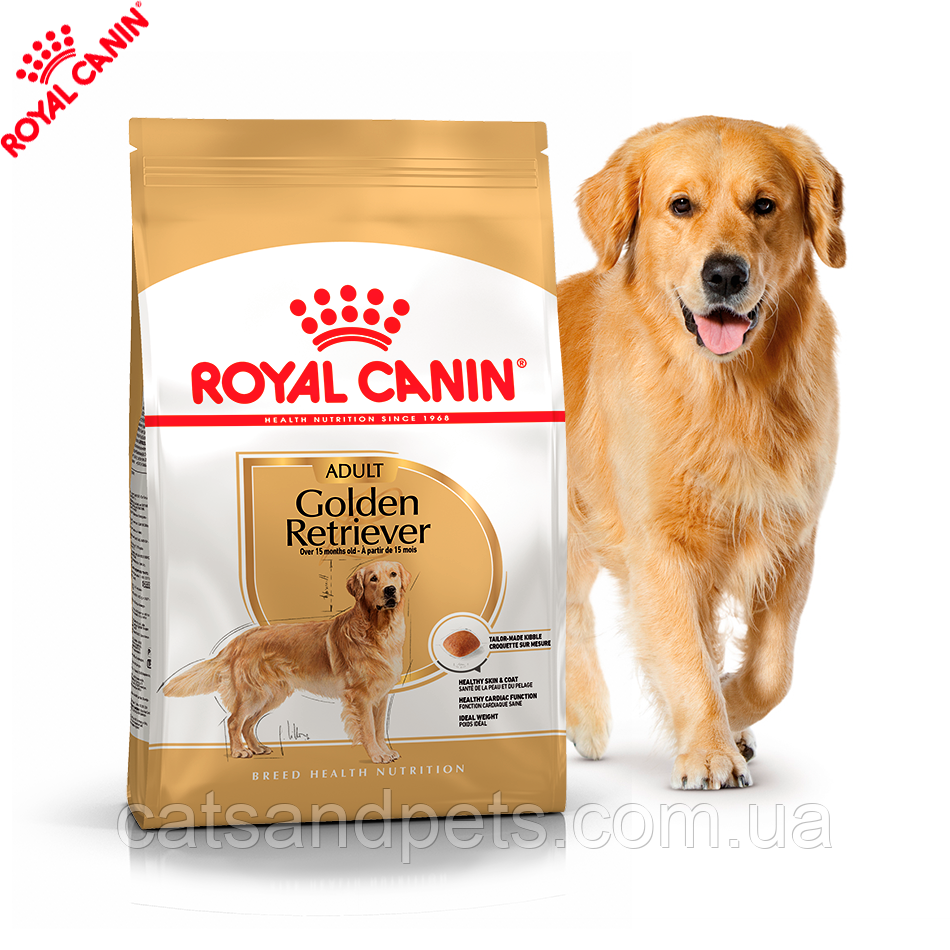 Royal Canin (Роял Канин) Golden Retriever Adult - сухой корм для голден ретриверов от 15 мес. 12 кг
Royal Canin (Роял Канин) Golden Retriever Adult - сухой корм для голден ретриверов от 15 мес. 12 кг