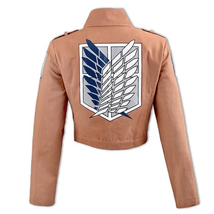Куртка Атака Титанов Attack on Titan Cosplay Anime Jacket, Разведкорпус | Косплей Аксессуар из Аниме - L Size
Куртка Атака Титанов Attack on Titan Cosplay Anime Jacket, Разведкорпус | Косплей Аксессуар из Аниме - L Size