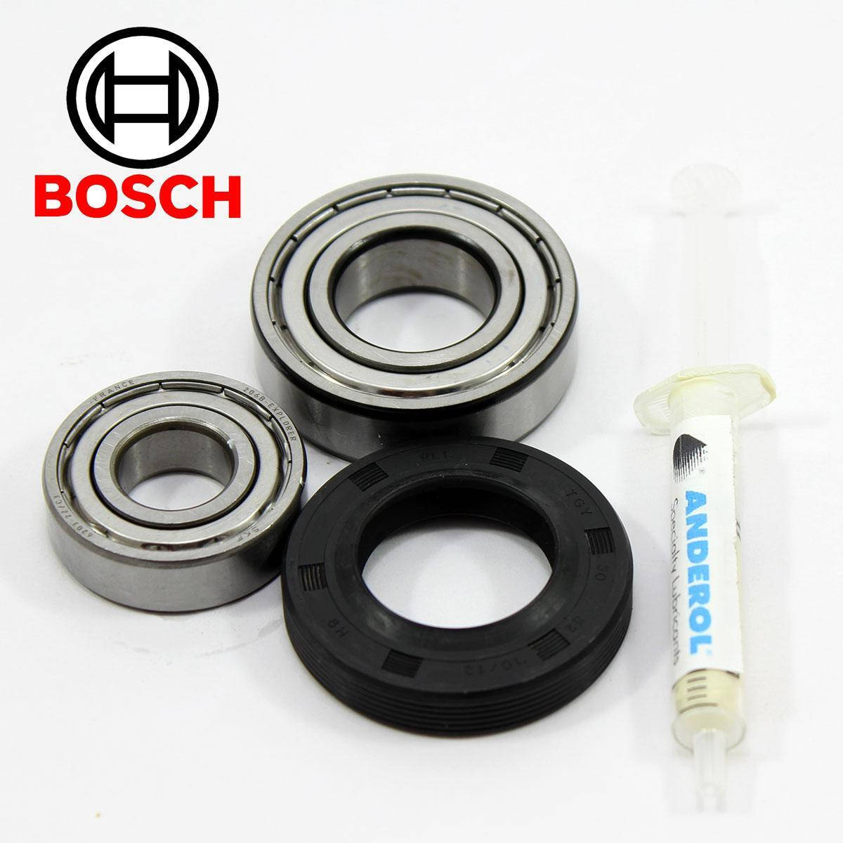 Комплект подшипников для стиральной машины Bosch и сальник (6203+6205+30*52*10/12)
Комплект подшипников для стиральной машины Bosch и сальник (6203+6205+30*52*10/12)