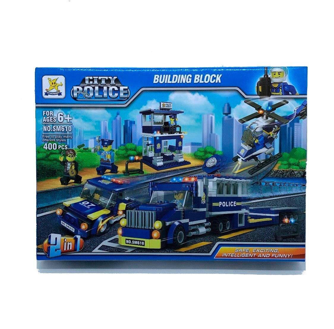 Конструктор "Городская полиция" 400 деталей
Конструктор "Городская полиция" 400 деталей