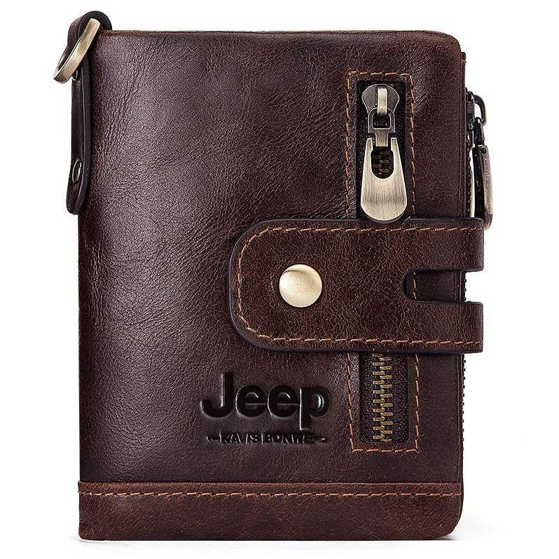 Мужской кошелек из натуральной кожи. Кожаный кошелек мужской портмоне из кожи Коричневый 
Мужской кошелек из натуральной кожи. Кожаный кошелек мужской портмоне из кожи Коричневый