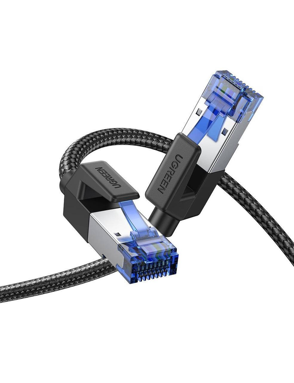 UGREEN Cat 8 1м Ethernet кабель 6FT, высокоскоростной плетеный 40 Гбит/с 2000 МГц сетевой шнур Cat8 RJ45, Черный
UGREEN Cat 8 1м Ethernet кабель 6FT, высокоскоростной плетеный 40 Гбит/с 2000 МГц сетевой шнур Cat8 RJ45, Черный