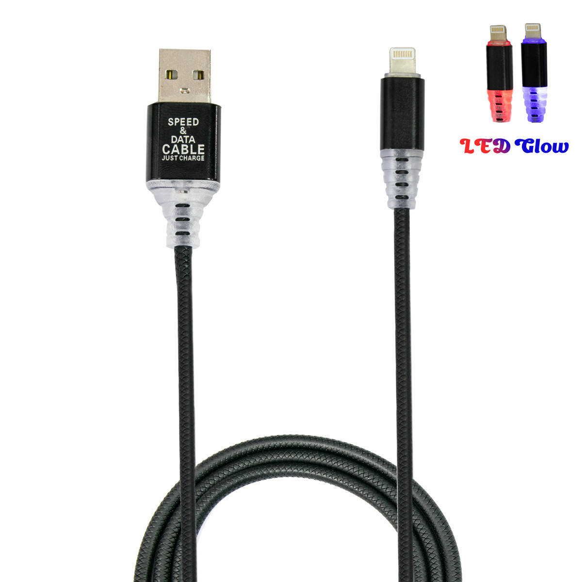 Кабель для айфона "Cable LED model 4760" Черный, провод Lightning с подсветкой - шнур зарядки айфон 95см (ST)
Кабель для айфона "Cable LED model 4760" Черный, провод Lightning с подсветкой - шнур зарядки айфон 95см (ST)