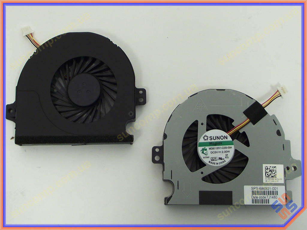 Вентилятор (кулер) для HP Envy M6, M6T, M6-1000, M6-1100, M6-1200 (686901-001, DC28000BFS0) Original PRC
Вентилятор (кулер) для HP Envy M6, M6T, M6-1000, M6-1100, M6-1200 (686901-001, DC28000BFS0) Original PRC