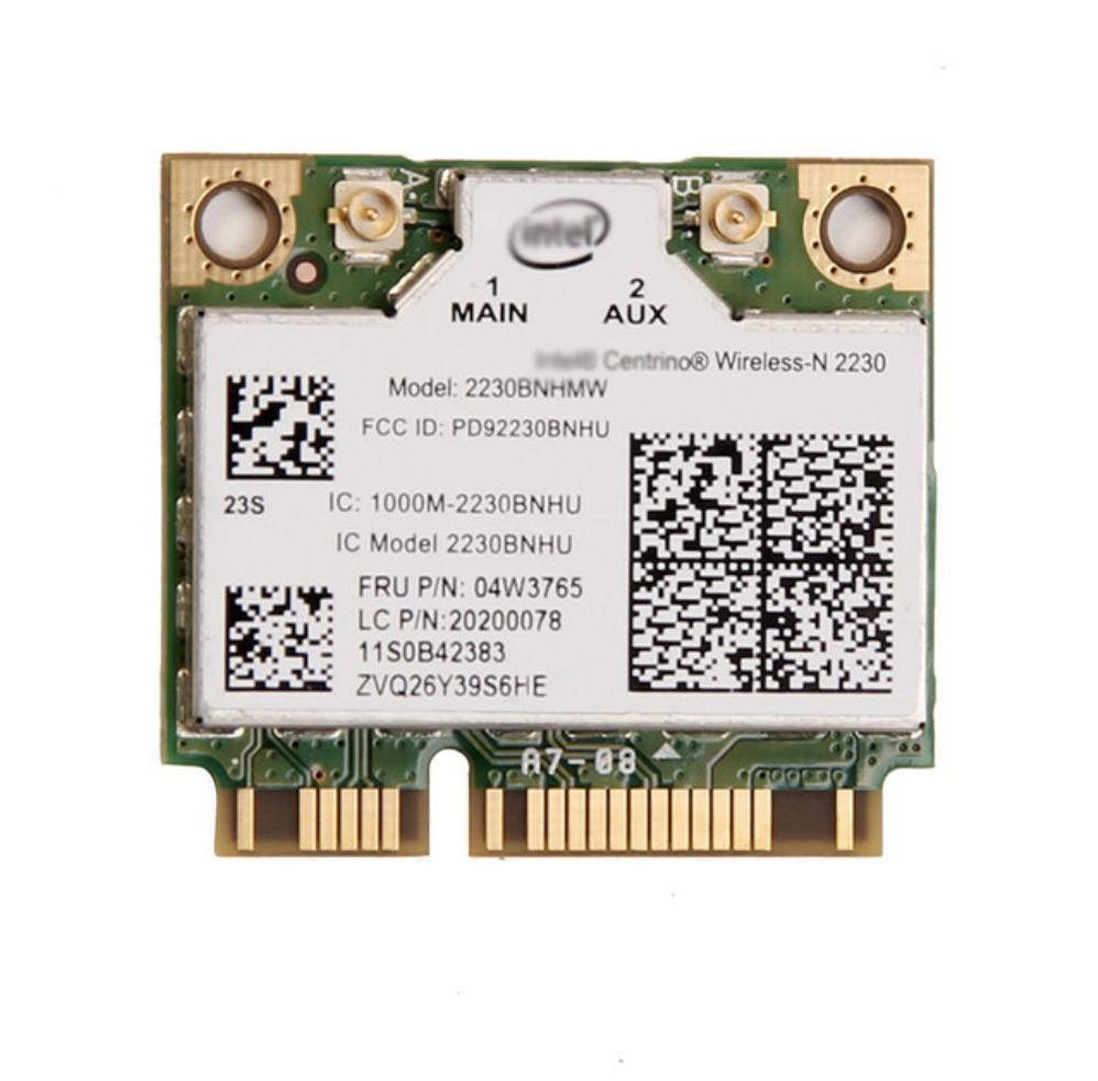 Wi-fi+BT модуль HalfSize Mini pcie Intel Centrino Wireless-N 2230 2230bnhmw 802.11 b,g,n , 300Mbps бу
Wi-fi+BT модуль HalfSize Mini pcie Intel Centrino Wireless-N 2230 2230bnhmw 802.11 b,g,n , 300Mbps бу