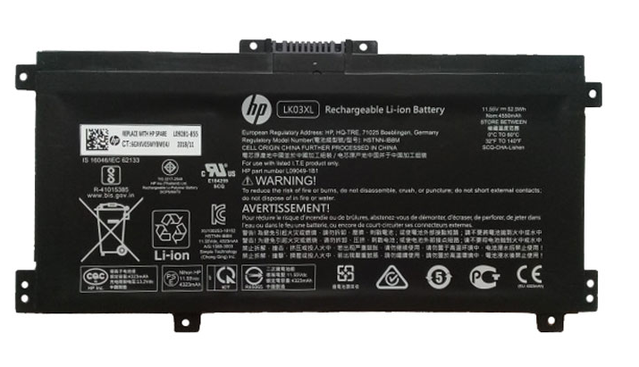 Оригинал аккумуляторная батарея для ноутбука HP Envy X360 15-BP 15-BQ 15-CN 15M-BP 15M-CP 15M-CN - LK03XL, Черный
Оригинал аккумуляторная батарея для ноутбука HP Envy X360 15-BP 15-BQ 15-CN 15M-BP 15M-CP 15M-CN - LK03XL, Черный