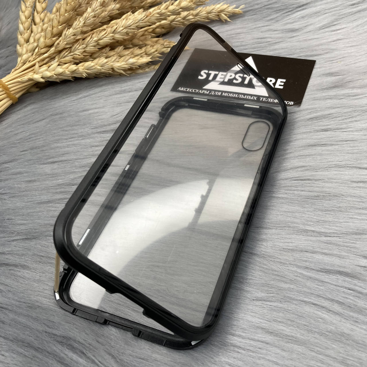 Чехол магнитный 360 для Apple iPhone XR 10R 6.1 прозрачный противоударный черный металической
Чехол магнитный 360 для Apple iPhone XR 10R 6.1 прозрачный противоударный черный металической
