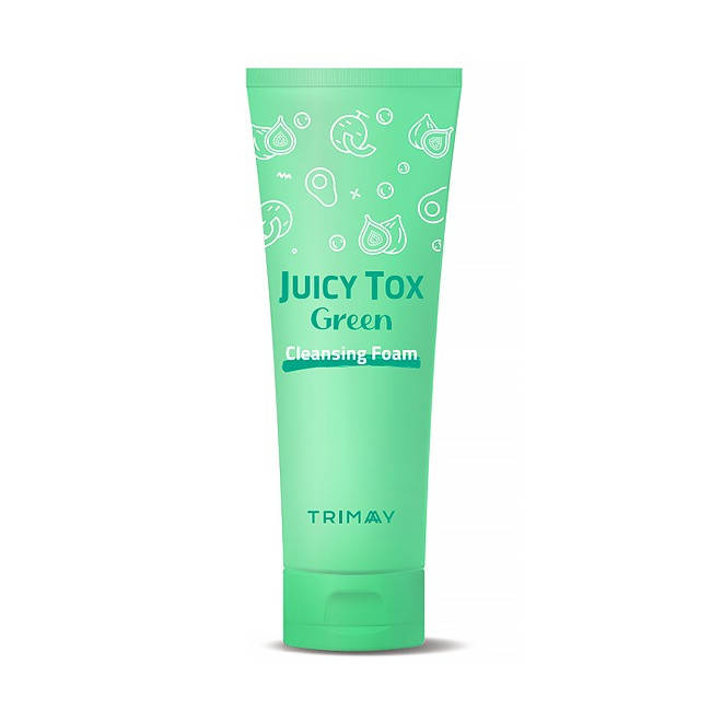 Очищающая пенка на основе зеленого комплекса Trimay Juicy Tox Green Cleansing Foam, 120 мл
Очищающая пенка на основе зеленого комплекса Trimay Juicy Tox Green Cleansing Foam, 120 мл