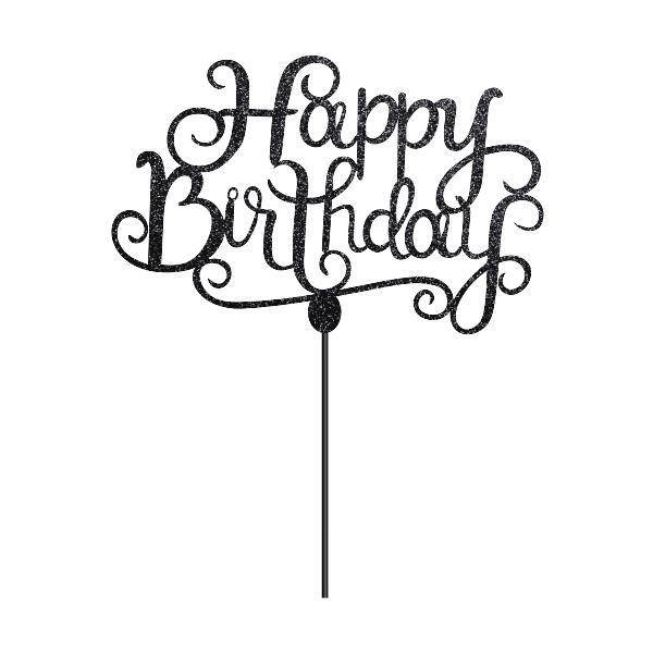 Топпер Happy Birthday Пластиковый чёрный топпер Happy Birthday на торт Топпер в чёрных блестках Топперы в торт
Топпер Happy Birthday Пластиковый чёрный топпер Happy Birthday на торт Топпер в чёрных блестках Топперы в торт