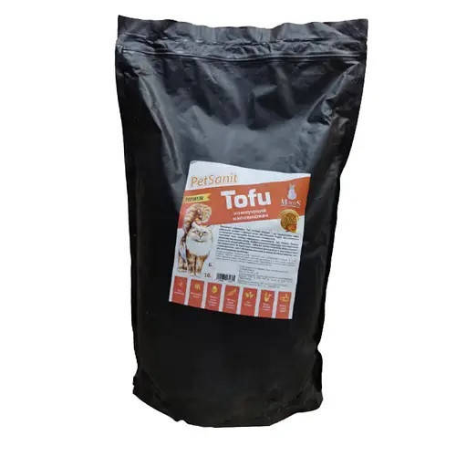 Комкующий наполнитель Modes PetSanit Tofu Premium с ароматом персика 6л 2.6 кг
Комкующий наполнитель Modes PetSanit Tofu Premium с ароматом персика 6л 2.6 кг