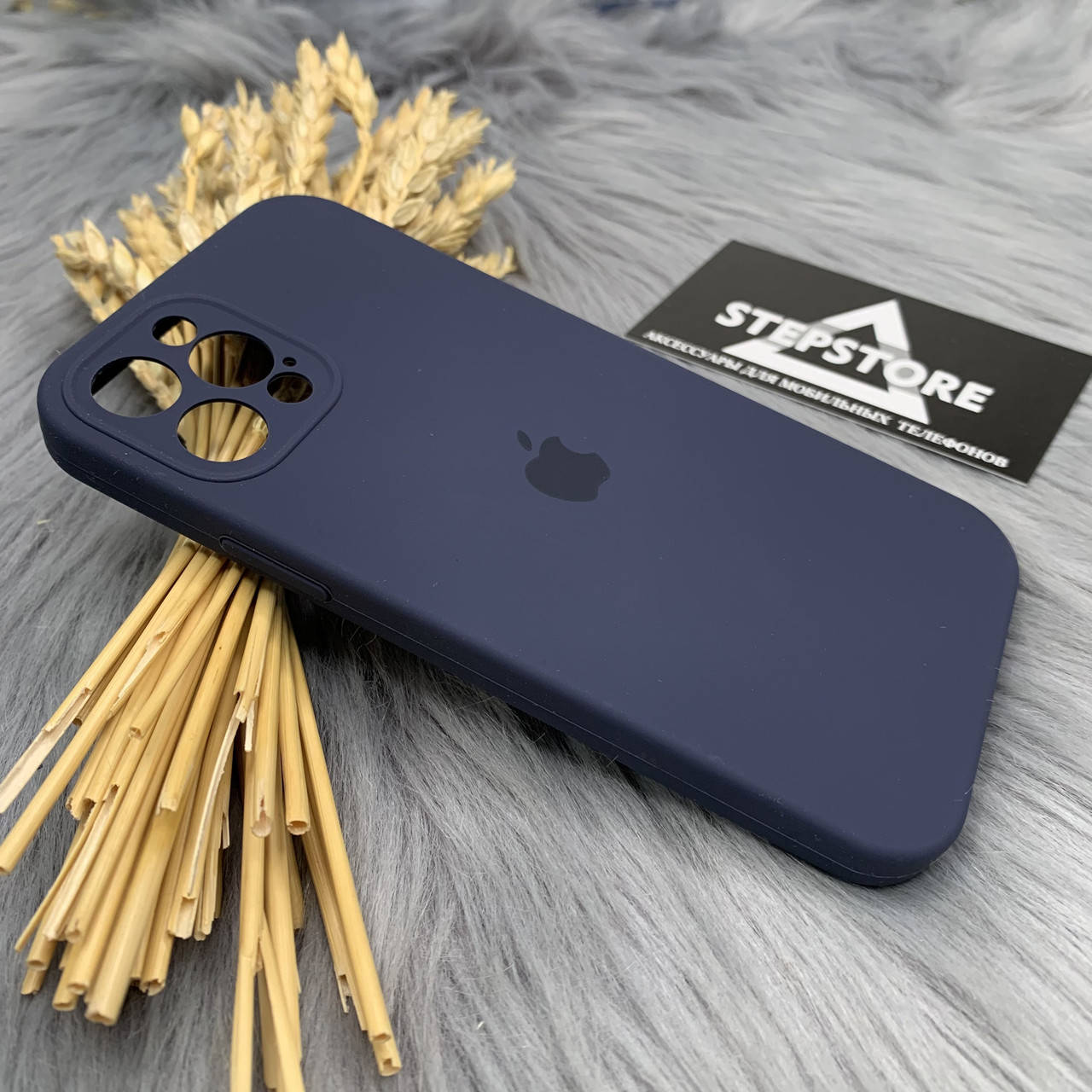 Чехол силиконовый Silicone Case Cover Full Camera 360 для IPhone 12 pro 6.1 противоударный с микрофиброй soft Midnight Blue
Чехол силиконовый Silicone Case Cover Full Camera 360 для IPhone 12 pro 6.1 противоударный с микрофиброй soft Midnight Blue