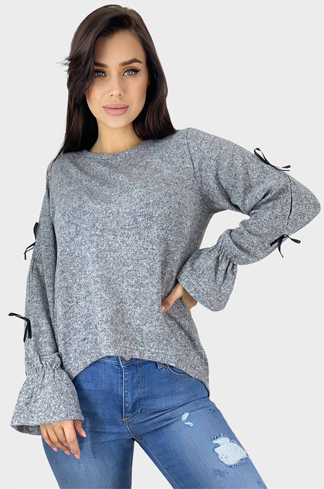 Кофта женская серая Cka-lu 128238M
Кофта женская серая Cka-lu 128238M