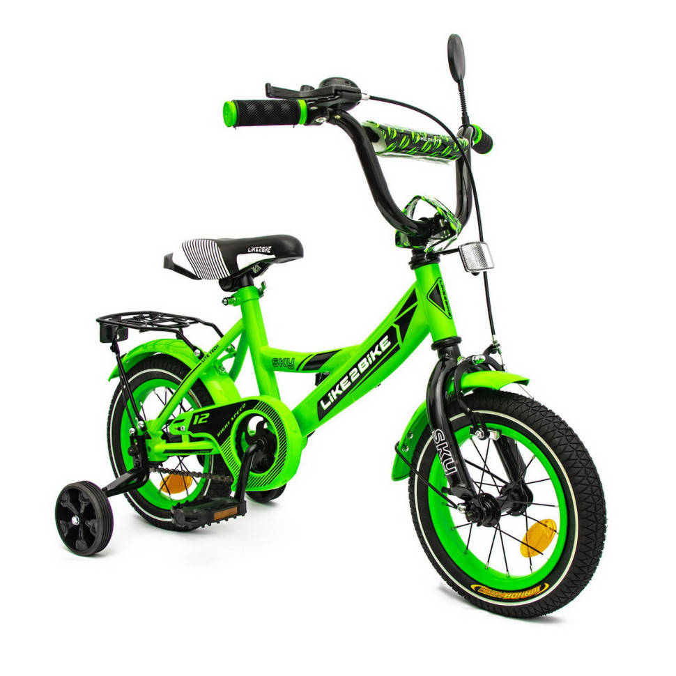 Велосипед детский "Sky" LIKE2BIKE 211215 колёса 12", салатовый, рама сталь, со звонком
Велосипед детский "Sky" LIKE2BIKE 211215 колёса 12", салатовый, рама сталь, со звонком