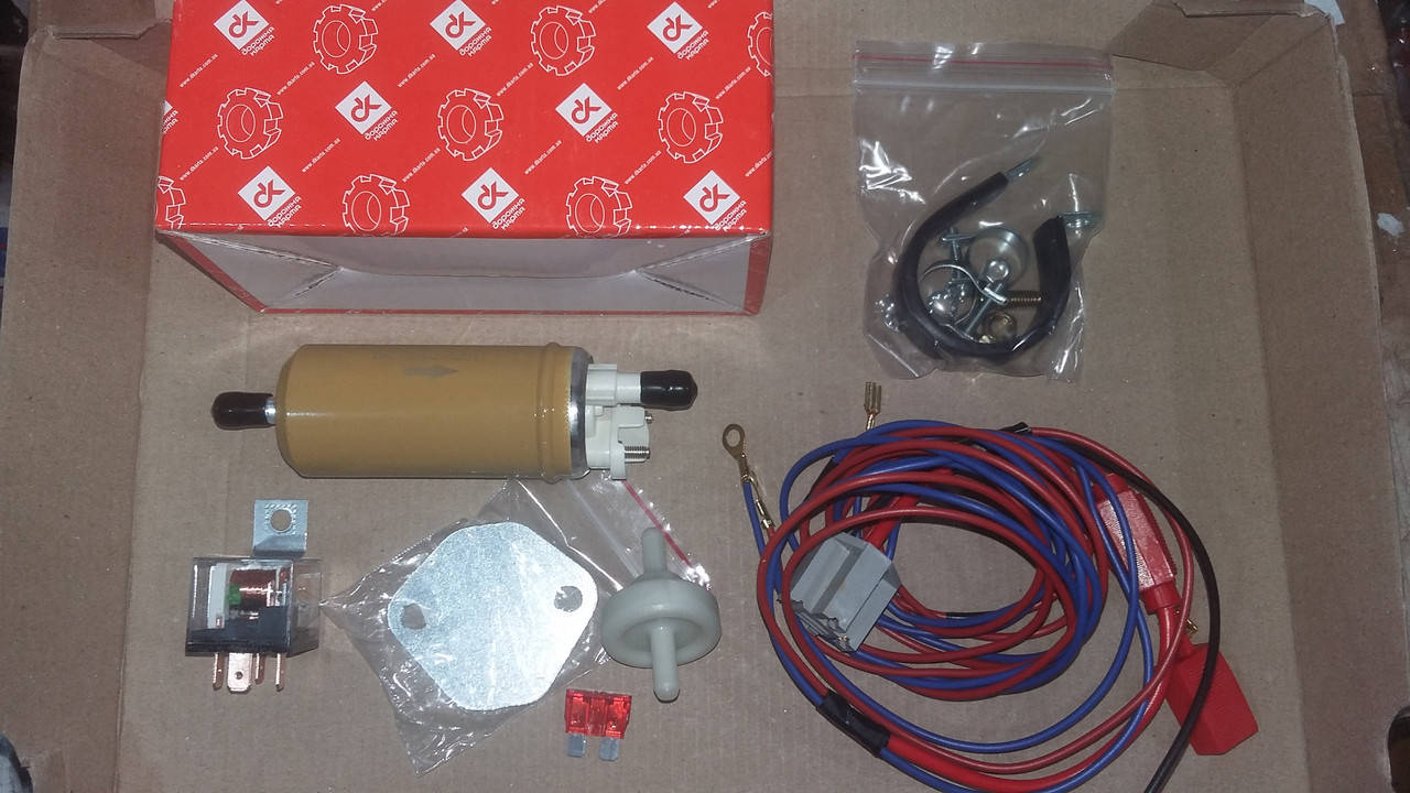 Электробензонасос низкого давления для карбюраторных авто КОМПЛЕКТ
Электробензонасос низкого давления для карбюраторных авто КОМПЛЕКТ