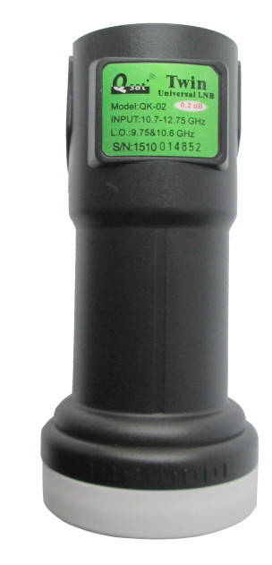 Конвертер Q-Sat QK-02 Twin 
Конвертер Q-Sat QK-02 Twin
