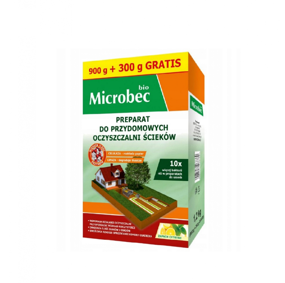 Порошок Mikrobek Bio (Микробек) з запахом лимона для выгребных ям и септиков 1.2 кг
Порошок Mikrobek Bio (Микробек) з запахом лимона для выгребных ям и септиков 1.2 кг