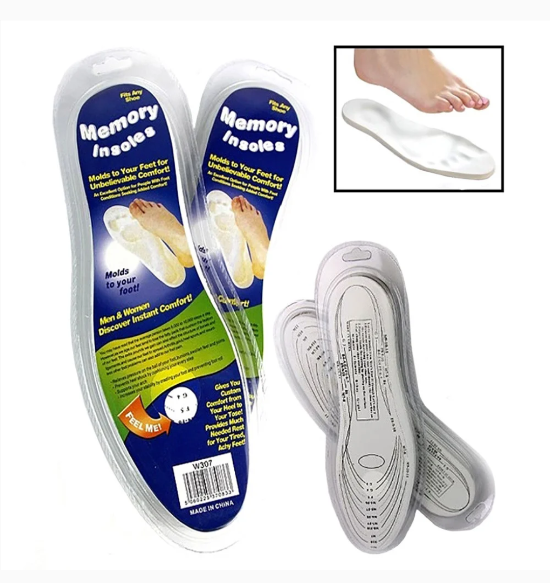 Стельки с памятью
Стельки с памятью