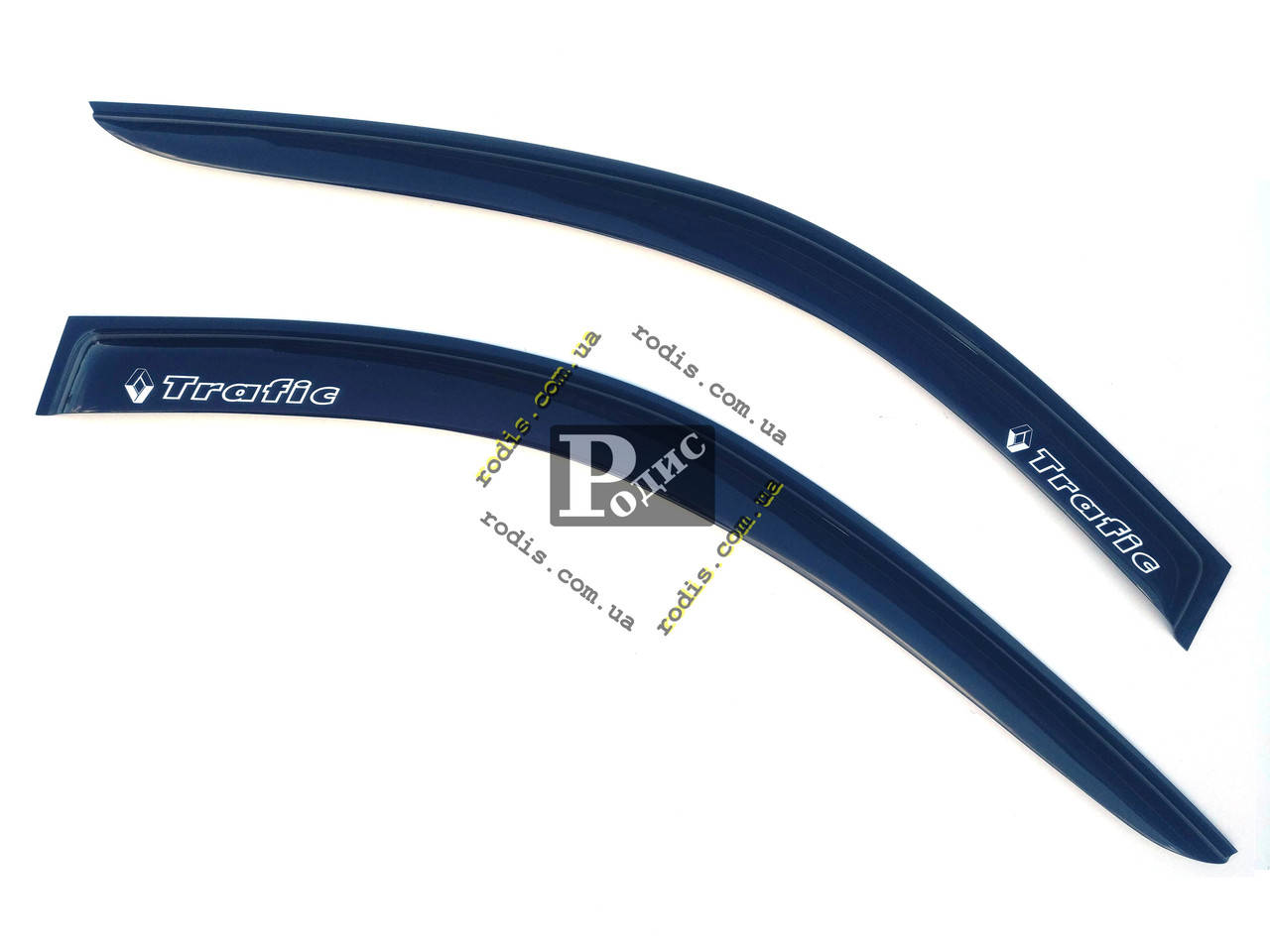 Дефлекторы окон "AV-Tuning" — Ветровики RENAULT Trafic II 2001-2015 (на скотче) Рено Трафик 
Дефлекторы окон "AV-Tuning" — Ветровики RENAULT Trafic II 2001-2015 (на скотче) Рено Трафик