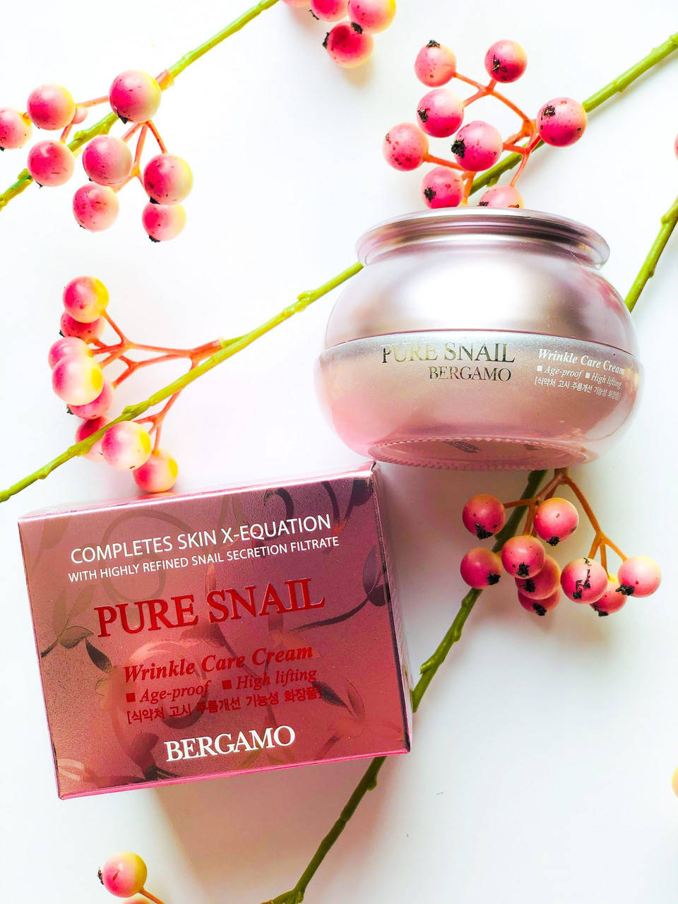 Антивозрастной крем с улиточным муцином BERGAMO Pure Snail Wrinkle Care Cream 50 ml
Антивозрастной крем с улиточным муцином BERGAMO Pure Snail Wrinkle Care Cream 50 ml