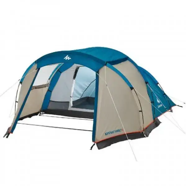 Палатка 4 местная Arpenaz Family 4.0 Quechua Палатка туристическая кемпинговая с тамбуром и окнами Польша, Серый
Палатка 4 местная Arpenaz Family 4.0 Quechua Палатка туристическая кемпинговая с тамбуром и окнами Польша, Серый