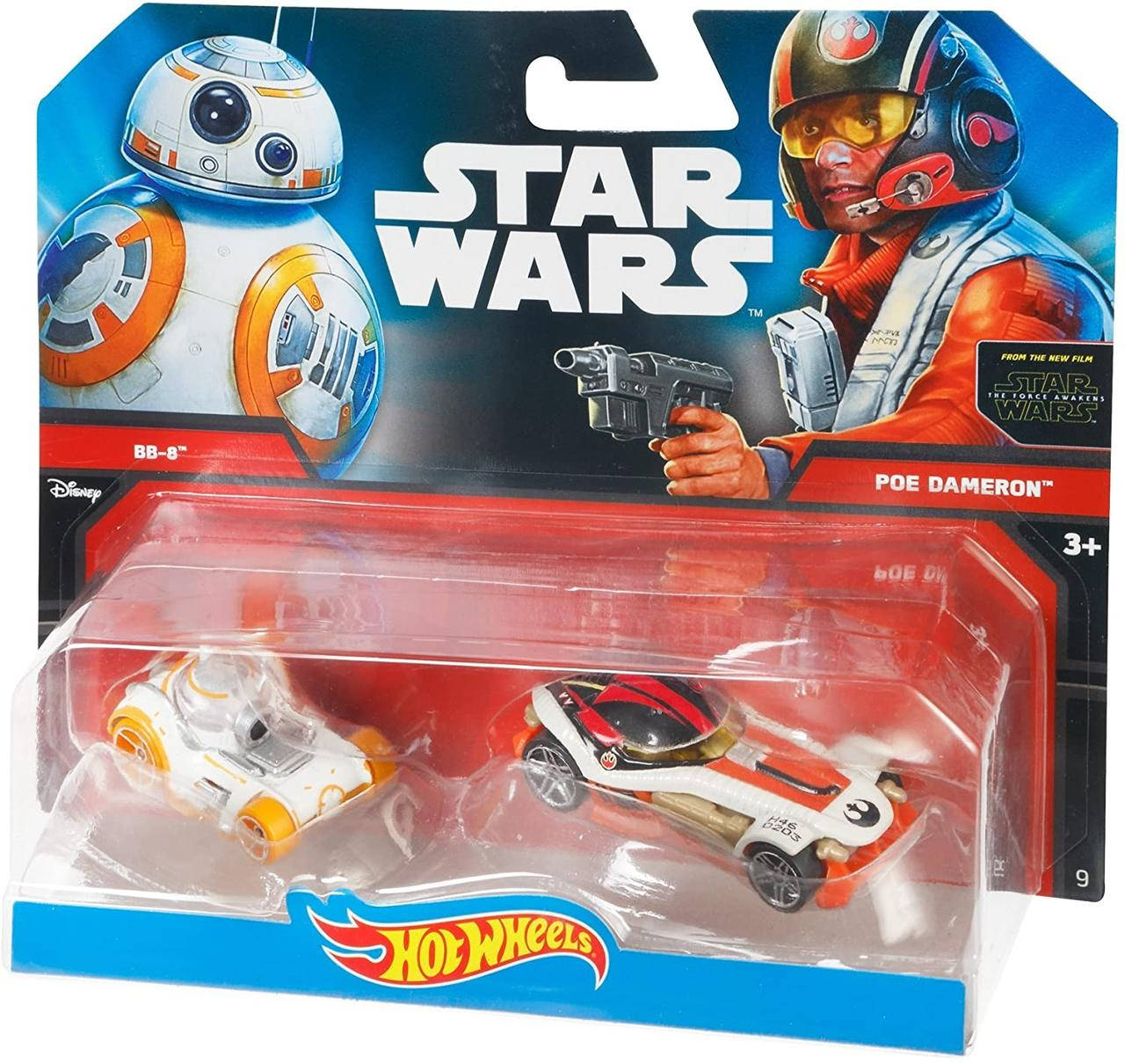Hot Wheels Star Wars BB-8 & Poe Dameron набор из 2 автомобилей из Звездные войны Mattel DJM02
Hot Wheels Star Wars BB-8 & Poe Dameron набор из 2 автомобилей из Звездные войны Mattel DJM02