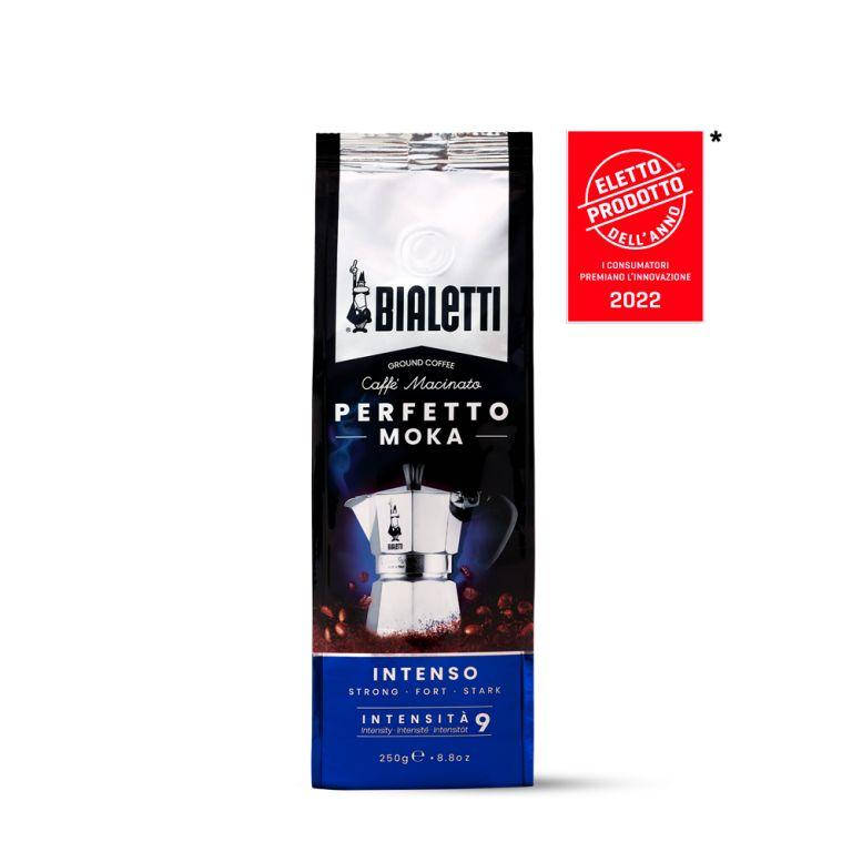 Кофе Bialetti Perfetto Moka Intenso 9, помол для Moka, обжарка Темная, 30% Арабика/70% Робуста
Кофе Bialetti Perfetto Moka Intenso 9, помол для Moka, обжарка Темная, 30% Арабика/70% Робуста
