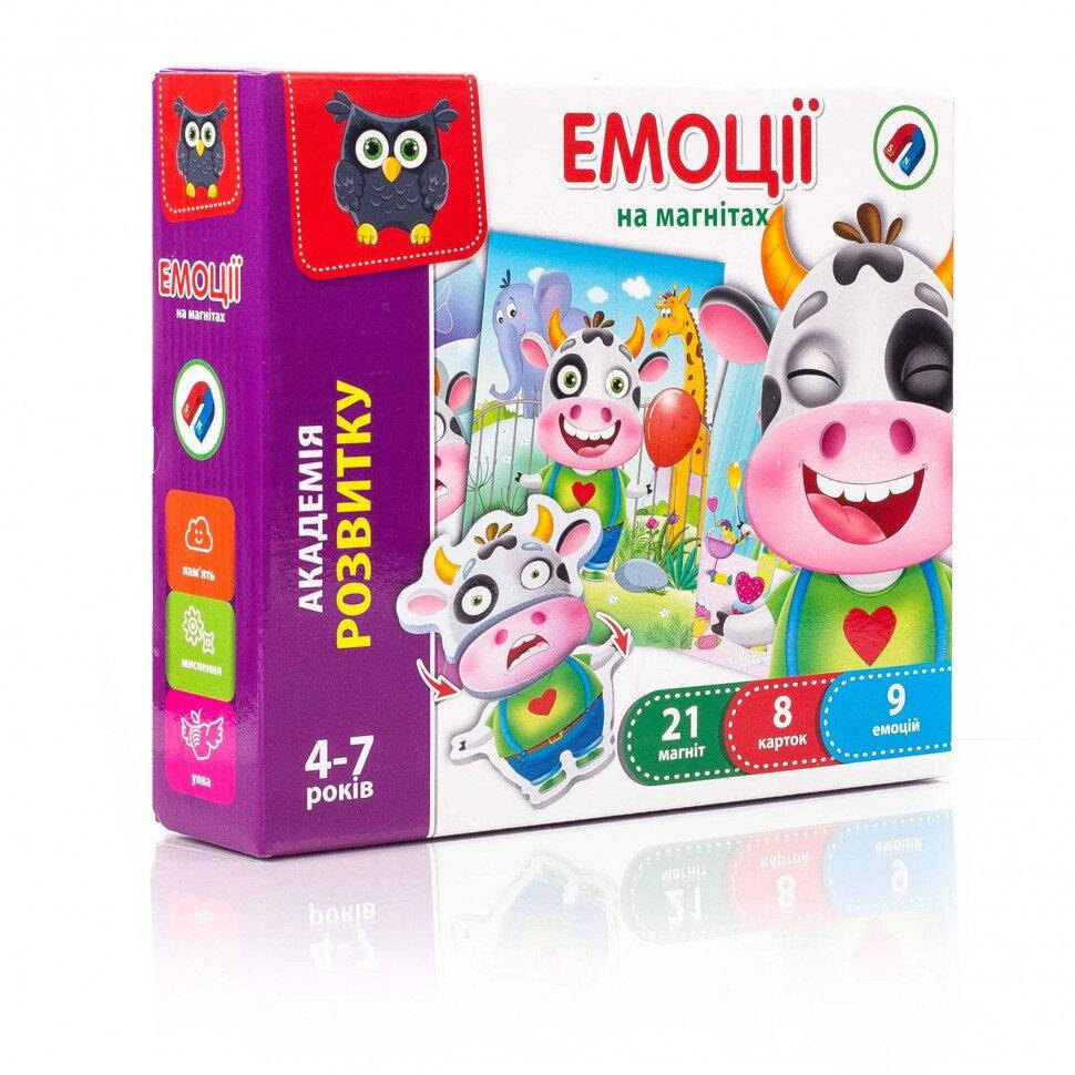 Магнитная игра "Эмоции", Vladi Toys
