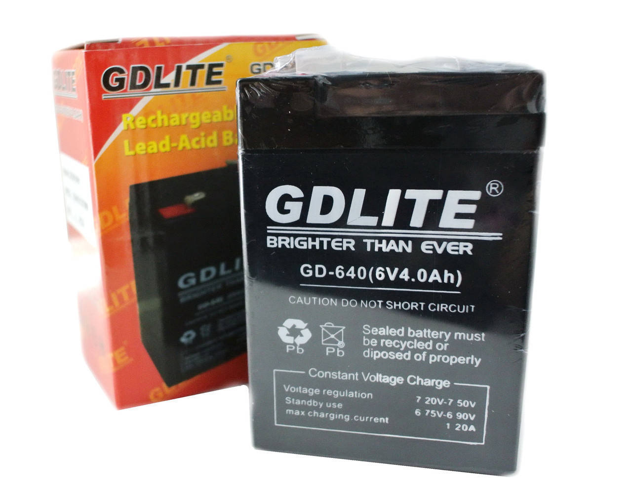 Аккумулятор BATTERY GD 640 6V 4A | Аккумуляторная батарея 6В | Герметичный аккумулятор
Аккумулятор BATTERY GD 640 6V 4A | Аккумуляторная батарея 6В | Герметичный аккумулятор