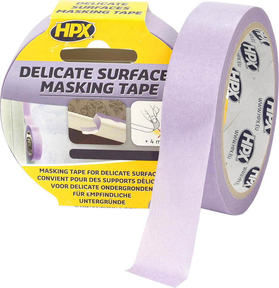 Маскирующая лента (скотч) для деликатных поверхностей и четких контуров Безопасное снятие 19 мм. х 25 м. HPX
Маскирующая лента (скотч) для деликатных поверхностей и четких контуров Безопасное снятие 19 мм. х 25 м. HPX